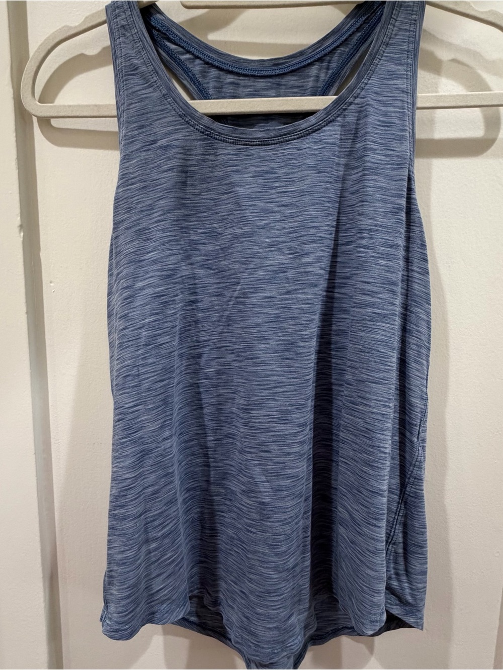 lululemon athletica Essential Tank in Heathered Brilliant Blue